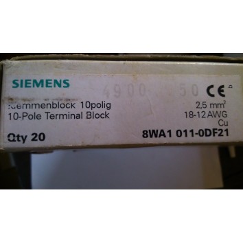 8WA1011-0DF21 Siemens
